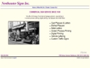 Website Snapshot of NORTHEASTER SIGNS, INC.